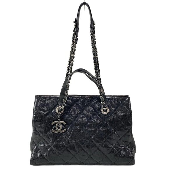CHANEL In The Mix Black Calfskin Shoulder Bag - Picture 1 of 16